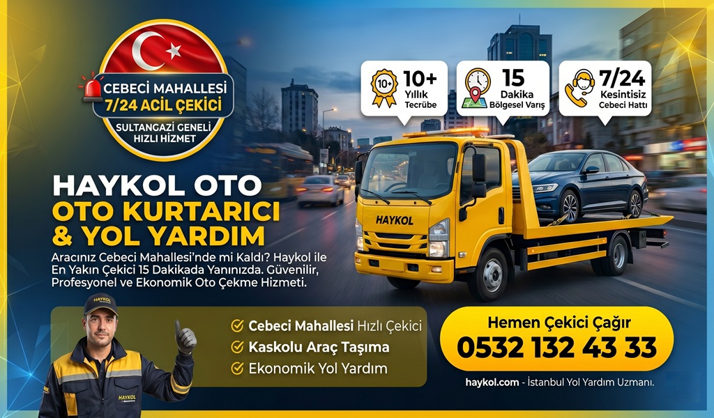 Cebeci Oto Kurtarıcı Yol Yardım Çekici
